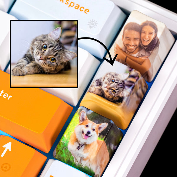 Custom Photo Resin Keycap (Personalized Cherry MX)