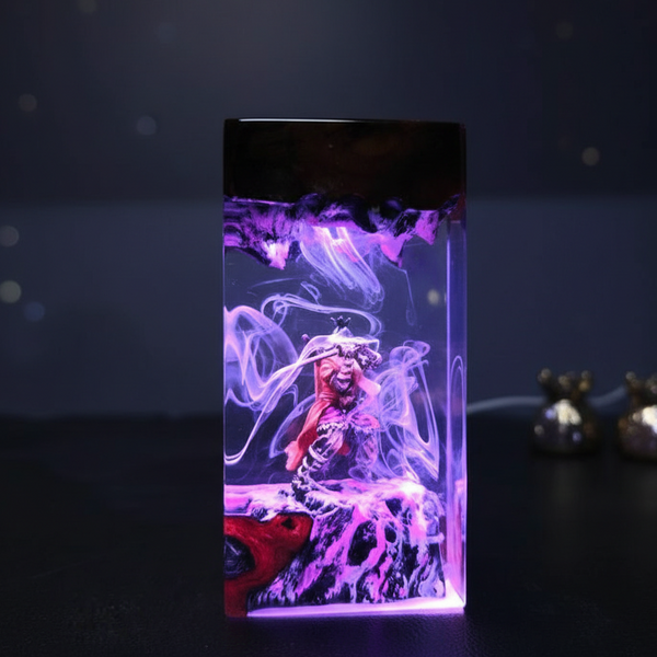 Japanese Katana Sword Resin Night Light Lamp Decor